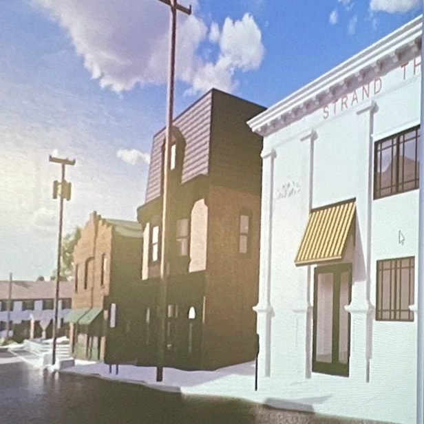 the Strand and Finkles lighting  store reimagined